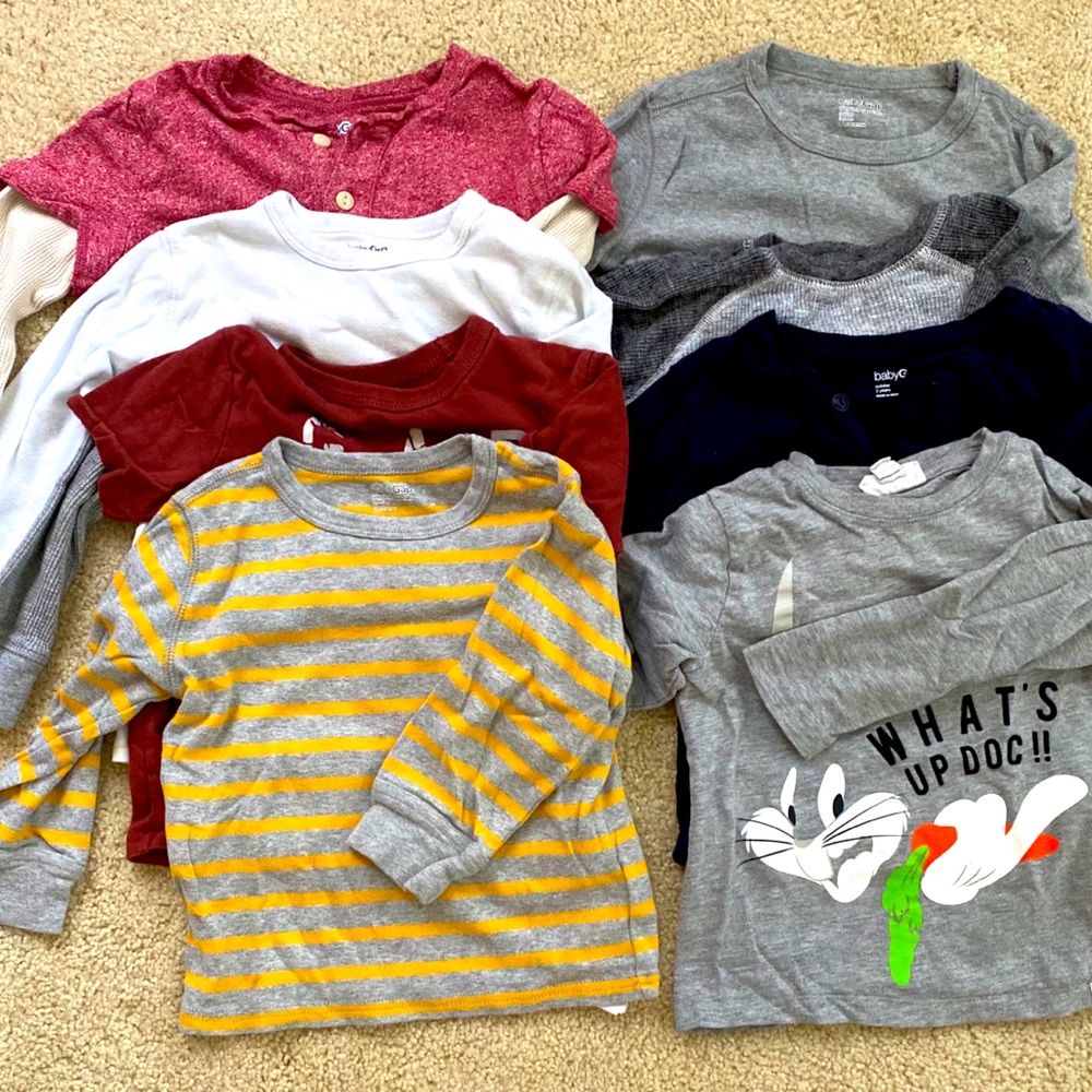 Bundle of babyGap long sleeves 2T